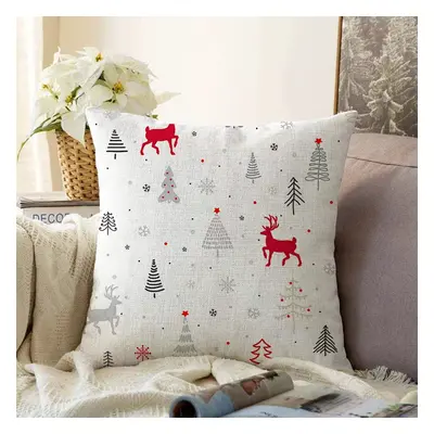 Nordic Christmas karácsonyi zsenília párnahuzat, 55 x 55 cm - Minimalist Cushion Covers