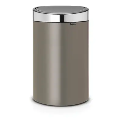 Szürke acél érintésre nyíló szemetes 40 l Touch Bin – Brabantia