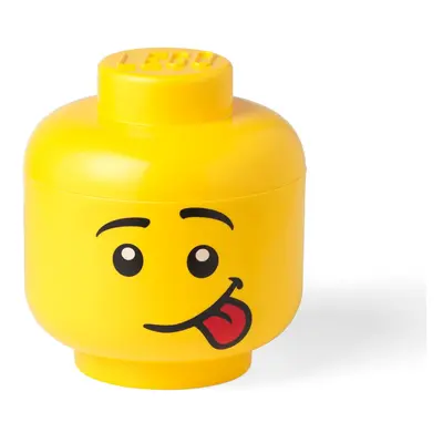 Silly L sárga fejformájú tárolódoboz - LEGO®