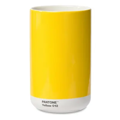 Sárga kerámia váza Yellow 012 – Pantone