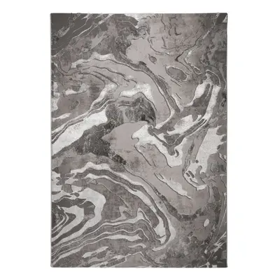 Szürke-ezüstszínű szőnyeg 160x230 cm Marbled – Flair Rugs