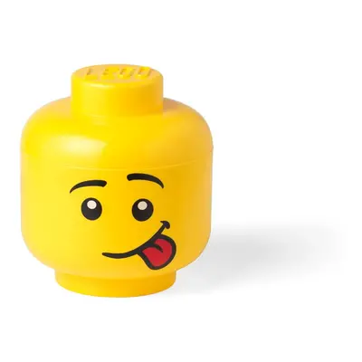 Silly sárga fejformájú tárolódoboz, ⌀ 16,3 cm - LEGO®