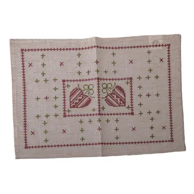 Textil tányéralátét karácsonyi mintával 33x48 cm – Dakls