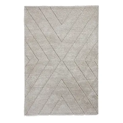 Világosszürke szőnyeg 120x170 cm Ideal Shaggy – Think Rugs