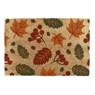 Kókuszrost lábtörlő 60x90 cm Autumn Leaves – Artsy Doormats