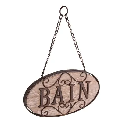 Fa-fém falitábla 33x26 cm Bain – Antic Line