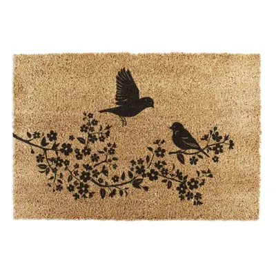 Kókuszrost lábtörlő 40x60 cm Birds On a Tree – Artsy Doormats