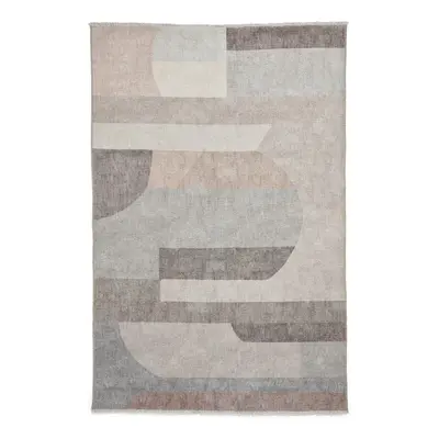 Bézs mosható pamutkeverék futószőnyeg 60x170 cm Whisper – Think Rugs