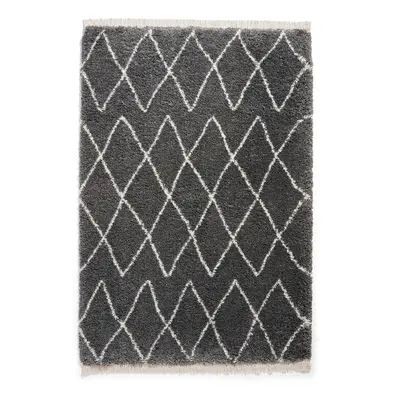 Sötétszürke szőnyeg 120x170 cm Boho – Think Rugs