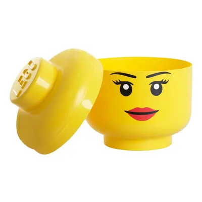 Lány minifigura fejformájú tároló, ⌀ 24,2 cm - LEGO®