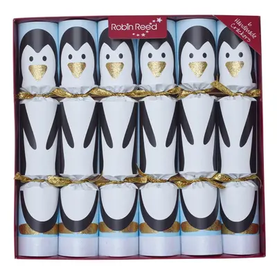 Karácsonyi cracker szett 6 db-os Racing Penguin – Robin Reed