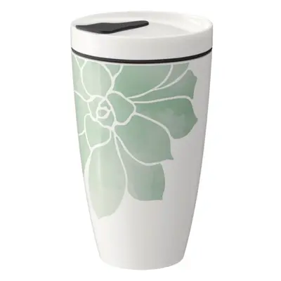 Like To Go zöld-fehér porcelán utazóbögre, 350 ml - Villeroy & Boch