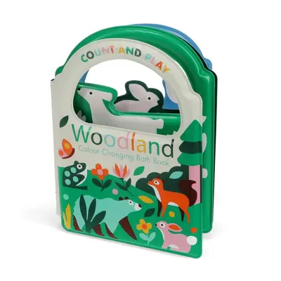 Interaktív játék Colour changing bath book Woodland – Rex London