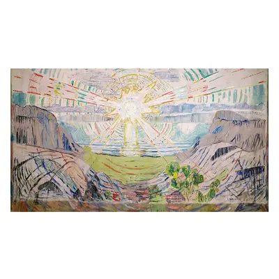 Edvard Munch - The Sun másolat, 70 x 40 cm