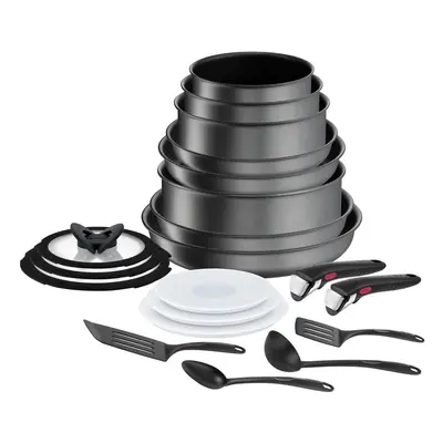 Alumínium edény készlet 20 db-os Ingenio Daily Chef On – Tefal