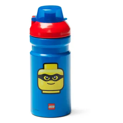 Iconic kék kulacs piros kupakkal, 390 ml - LEGO®