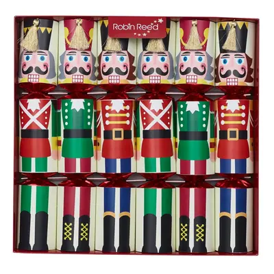 Karácsonyi cracker szett 6 db-os Racing Nutcracker – Robin Reed