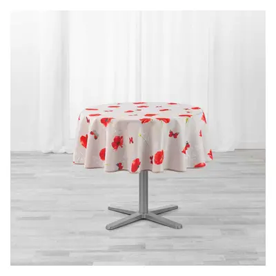 Asztalterítő ø 180 cm Sweet poppy – douceur d'intérieur