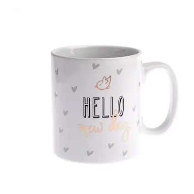 Hello New Day porcelánbögre, 650 ml - Dakls