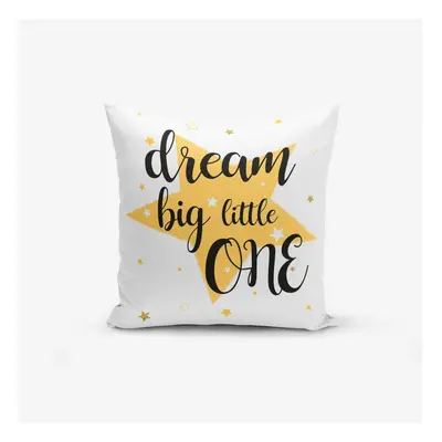 Gyerek párnahuzat 43x43 cm Dream Big – Mila Home