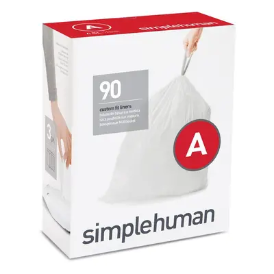 Szemeteszsák 90 db 4,5 l A - simplehuman