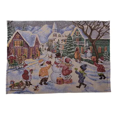 Textil tányéralátét karácsonyi mintával 33x48 cm – Dakls