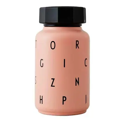 Rózsaszín alumínium gyerek ivópalack 330 ml – Design Letters