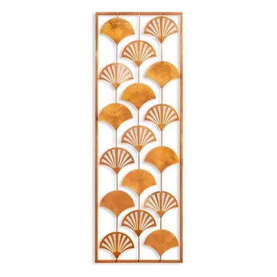 Fém fali dekoráció 32x90 cm Gingko – Wallity