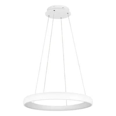 Fehér LED dimmelhető függőlámpa fém búrával ø 75 cm Cardona – Trio