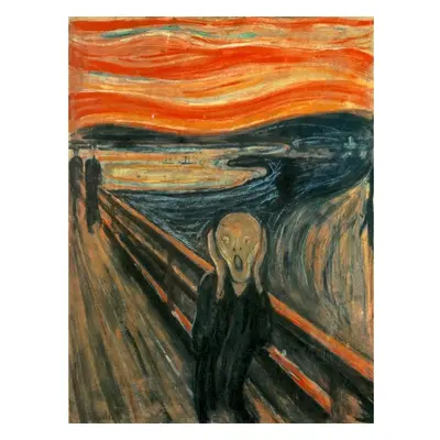 Edvard Munch - The Scream másolat, 45 x 60 cm