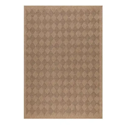 Fekete-natúr színű kültéri szőnyeg 120x170 cm Dhaka – Ayyildiz Carpets