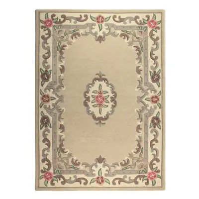 Aubusson bézs gyapjú szőnyeg, 120 x 180 cm - Flair Rugs