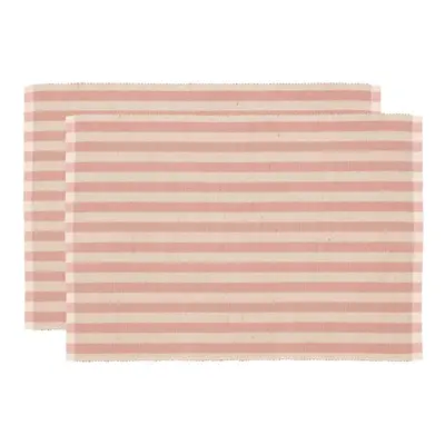 Textil tányéralátét szett 2 db-os 33x48 cm Statement Stripe – Södahl