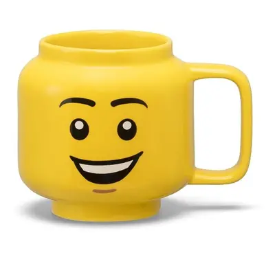 Sárga kerámia gyerek bögre 255 ml Head – LEGO®