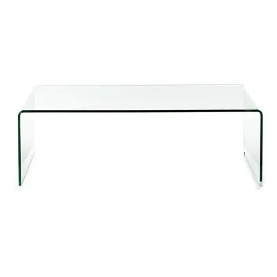 Üveg dohányzóasztal 55x110 cm Cristal – Tomasucci