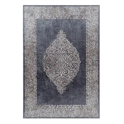 Antracitszürke mosható szőnyeg 120x170 cm Fiesta – Ayyildiz Carpets