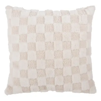 Mikroplüss díszpárna 45x45 cm Checker – PT LIVING