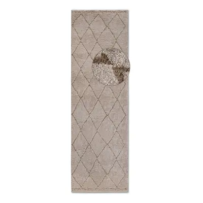 Bézs futószőnyeg 80x240 cm Perrotin Beige – Elle Decoration