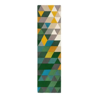 Prism gyapjú szőnyeg, 60 x 2330 cm - Flair Rugs