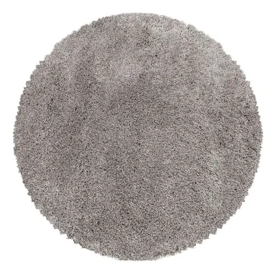 Világosbarna kerek szőnyeg ø 120 cm Fluffy – Ayyildiz Carpets