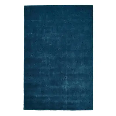 Kasbah kék gyapjú szőnyeg, 150 x 230 cm - Think Rugs