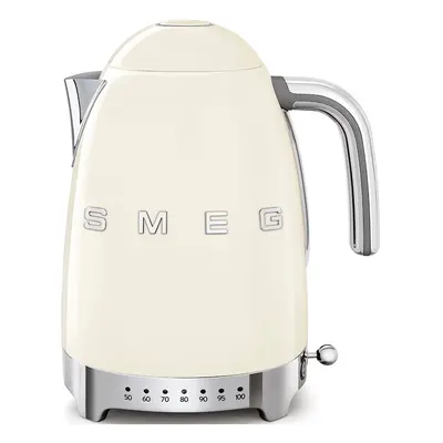 Krémszínű rozsdamentes acél vízforraló 1,7 l Retro Style – SMEG