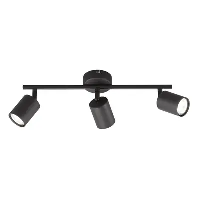 Fekete fém LED spotlámpa 8x42 cm Vano – Fischer & Honsel