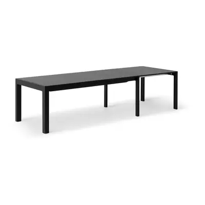 Bővíthető étkezőasztal fekete asztallappal 96x220 cm Join by Hammel – Hammel Furniture