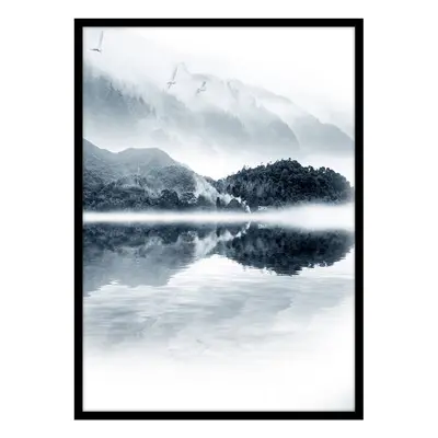 Keretezett poszter 50x70 cm Photo d'art No 5 – Malerifabrikken