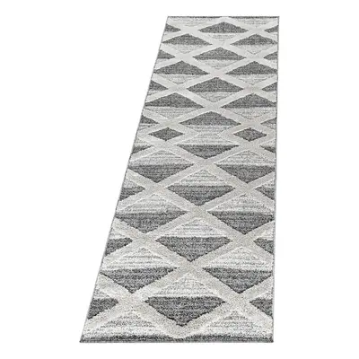 Szürke futószőnyeg 80x250 cm Pisa – Ayyildiz Carpets