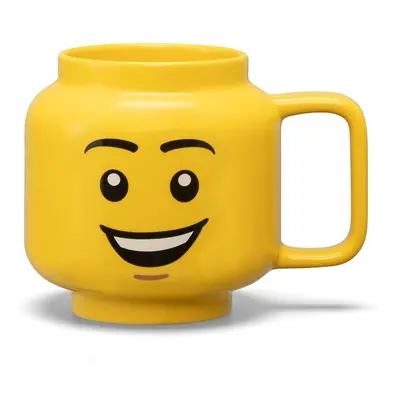 Sárga kerámia gyerek bögre 530 ml Head – LEGO®