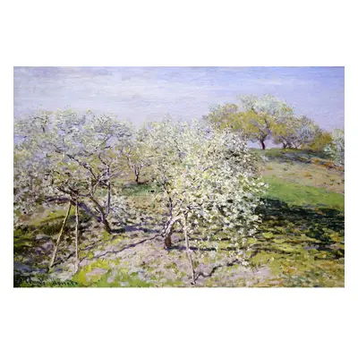 Claude Monet - Spring kép másolat, 90 x 60 cm