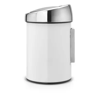 Fehér acél érintésre nyíló szemetes 3 l Touch Bin – Brabantia