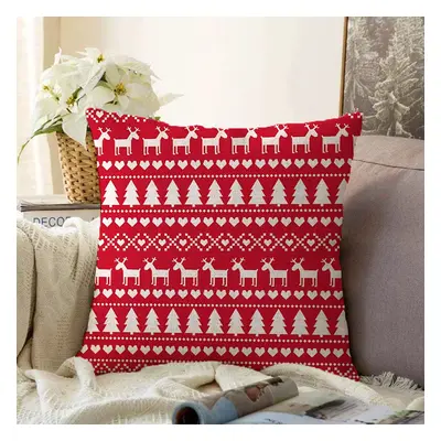 Merry Christmas karácsonyi zsenília párnahuzat, 55 x 55 cm - Minimalist Cushion Covers